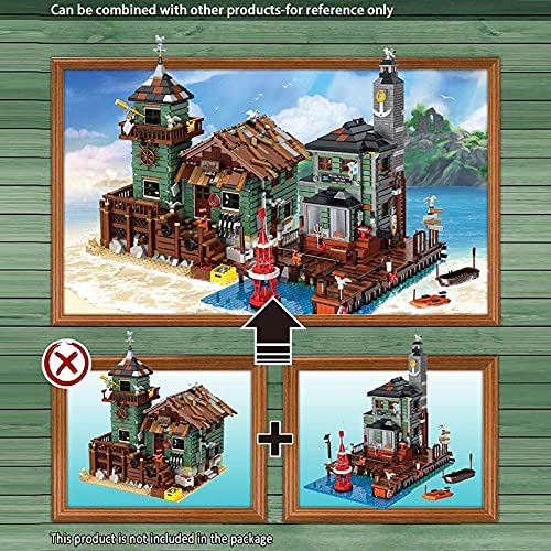 FYHCY 30104 Kit de Tienda de Buceo, 2361 Piezas Modelo Fisherman Series Bauhaus, Compatible con Lego