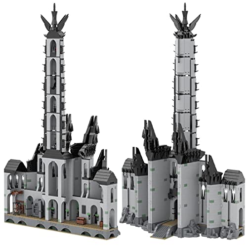 FZXL 14045+ casa de bloques de construcción de sujeción, MOC-84124, castillo modular, escena de película, kit de construcción, compatible con Lego Creator Expert