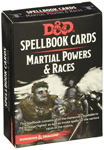 Gale Force Nine 73921 "Dungeons and Dragons Martial Powers/Races Deck Revised Juego de Mesa