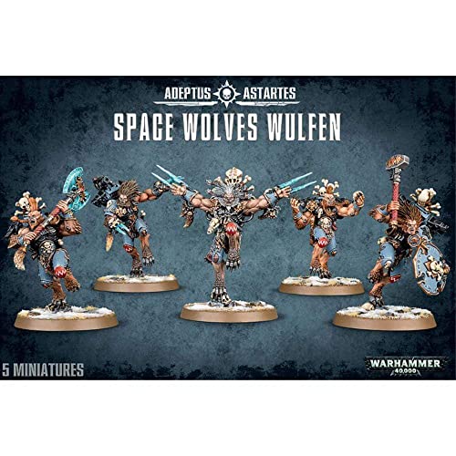 Games Workshop 99990000000 "Space Wolves Wulfen Kit de plástico