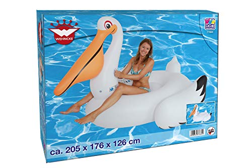 GARTENPIRAT pelícano Flotador Grande Inflable Dimensiones 205x176x126 cm.