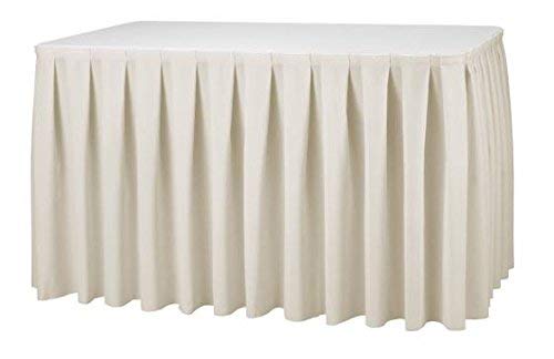 Gastro Uzal Skirting - Faldón de Mesa (490 x 73 cm), Color Crema