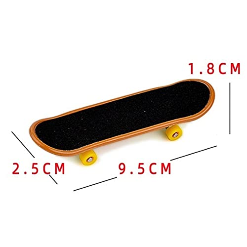 Gaviny Patineta de Dedo, patineta de Dedo Mini patineta de Dedo Conjunto de Bicicleta patineta Divertida Mini Bicicleta Juguete para niños