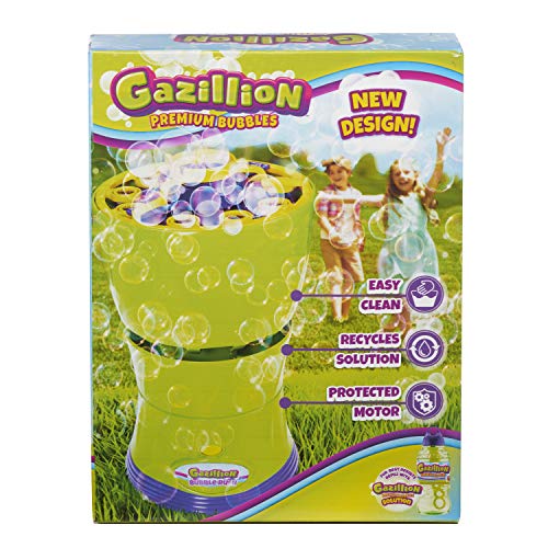 Gazillion Maquina de pompas Bubble Rush 230 ml de solucion, Multicolor (Funrise 36452)