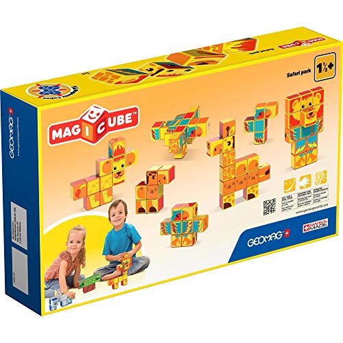 Geomag Magicube Safari Park, multicolor (135) , color/modelo surtido