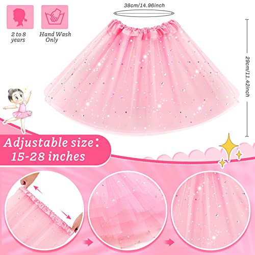 Geyoga Disfraz de Hada Vestido Elegante Lujoso de Princesa Hada Juguetes de Hadas Disfraz de Hada Rosa Disfraz de Princesa Hada Set Varita de Hadas para Halloween Disfraces de Fiesta