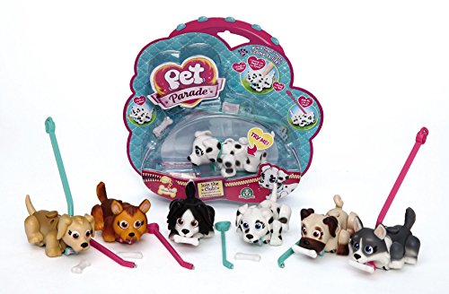 Giochi Preziosi – Pet Parade, Cachorro de Perro, diseño Labrador con Hueso y Correa, Crema Labrador Crema Crema