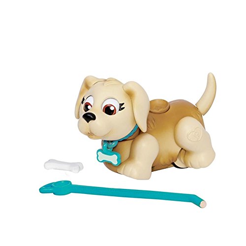 Giochi Preziosi – Pet Parade, Cachorro de Perro, diseño Labrador con Hueso y Correa, Crema Labrador Crema Crema