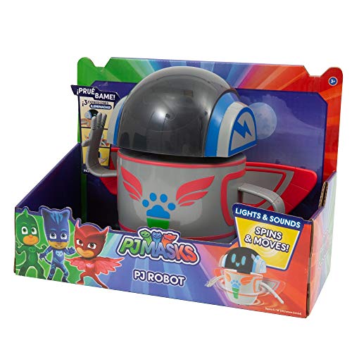 Giochi Preziosi PJ Masks PJ Robot con Luces, Sonidos y Movimientos