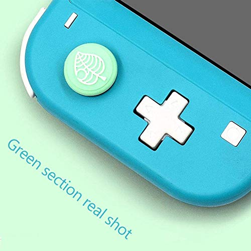 globalqi 4 Piezas de Silicona Joystick Thumb Stick Grip Cover Case Cap - Tapas de Agarre de Pulgar, Joystick Cap para Nintendo Switch & Lite, Soft Silicone Cover para Joy-con Controller