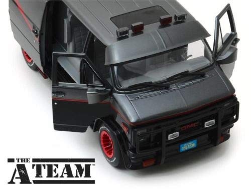 GMC VANDURA A-TEAM VAN 1983 1:18 - Greenlight - Movie - Die Cast - Maqueta