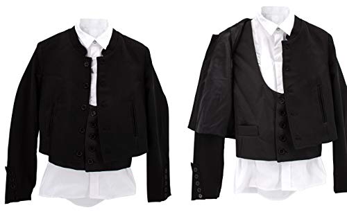 Gojoy shop- Traje Corto Flamenco Disfraz Cordobés para Hombre para Ferias, Romerías y Cruces de Mayo, Contiene Sombrero, Chaqueta, Chaleco, Camisa, Pantalón y Faja. 6 Tallas Diferentes. (XXXL)