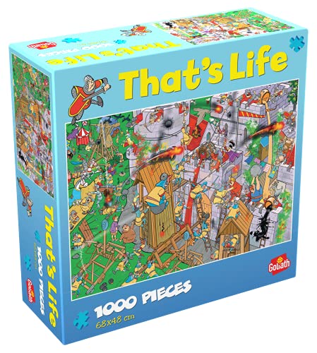 Goliath- Puzzle Castillo y Piratas That's Life, Multicolor (919263006)