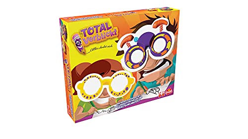 Goliath Total Versichtt - Todo Gira - Divertido Juego de Fiesta a Partir de 7 años para afianzar y reír - con Gafas Extra vertebrales - para 4-16 Jugadores