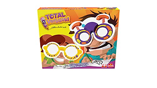 Goliath Total Versichtt - Todo Gira - Divertido Juego de Fiesta a Partir de 7 años para afianzar y reír - con Gafas Extra vertebrales - para 4-16 Jugadores