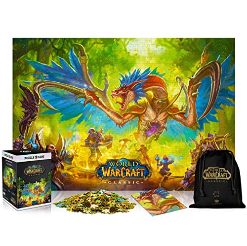 Good Loot World of Warcraft Classic: Zul'Gurub | Puzzle 1500 Piezas | Incluye póster y Bolsa | 85 x 58 | Videojuego | Rompecabezas para Adultos y Adolescentes | para Navidad y Regalos | Decoración