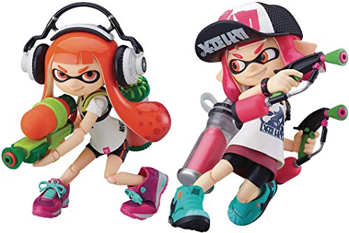 Good Smile Nintendo Splatoon Inkling Girl DX Edition Figma Action Figure