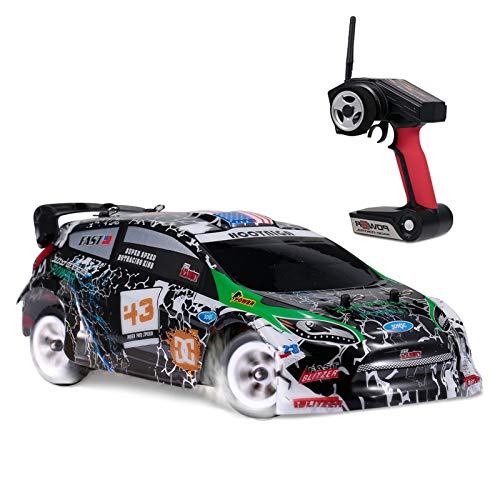 Goolsky WLtoys K989 RC Coche 1/28 RC Drift Coche 2.4G 30KM / H Alta Velocidad RC Car 4WD RC Race Coche RC Sport Racing Drift Coche Regalo para Niños