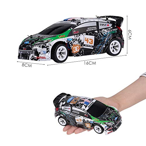 Goolsky WLtoys K989 RC Coche 1/28 RC Drift Coche 2.4G 30KM / H Alta Velocidad RC Car 4WD RC Race Coche RC Sport Racing Drift Coche Regalo para Niños