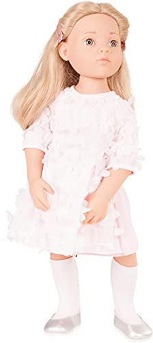 Götz 1766045 Happy Kidz Emma Doll - 50 cm Multi-Jointed Standing-Doll with Blonde Hair and Stone-Grey Eyes - Suitable Agegroup 3+