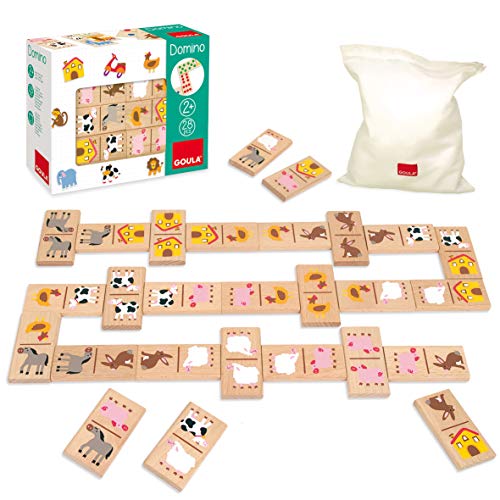 Goula - Domino granja - Juego preescolar educativo a partir de 2 años