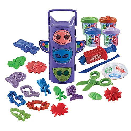 Grandi Giochi GG76153 PJ Masks Quartier Generale - Pasta de modelar, Multicolor