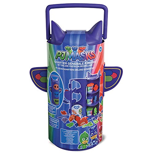 Grandi Giochi GG76153 PJ Masks Quartier Generale - Pasta de modelar, Multicolor