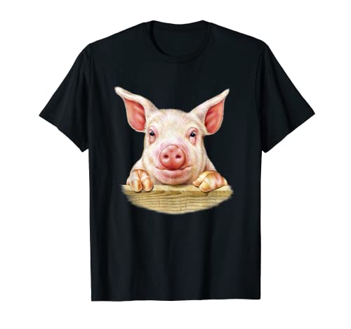 Granero de cerdos de cría de animales de granja Camiseta