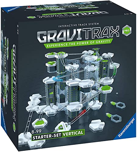 Gravitrax Pro - Juego de iniciación vertical para juegos de GraviTrax con bolas de metal y recorrido de bolas de edición italiana