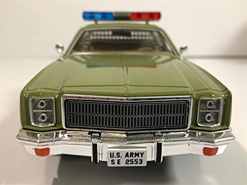 Greenlight 1:24 El Equipo A (Serie de TV 1983-87) - 1977 Plymouth Fury Policía del Ejército de los Estados Unidos 84103