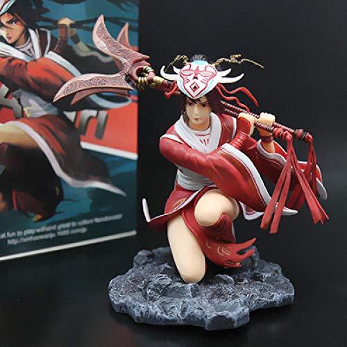 GSDGSD LOL League Legends Figura Juego de acción Ciego Jinx Yasuo Modelo de Juguete Figura de acción Juego 3D Heros Anime decoración de Fiesta Regalo Creativo-4