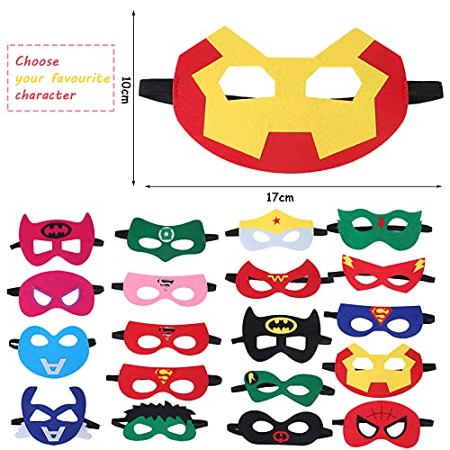 GUBOOM Máscaras Niños, Máscaras de Fieltro, Máscaras Paw Dog Patrol, Máscara Cosplay con Cuerda Elástica Máscaras para Bolsas de Fiesta, Fiesta cumpleaños, Navidad, Halloween Regalo (B)