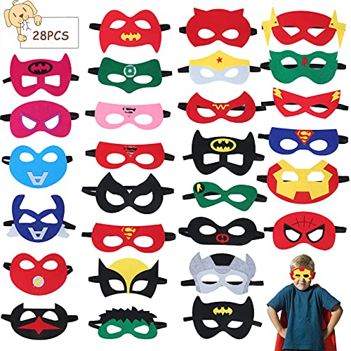 GUBOOM Máscaras Niños, Máscaras de Fieltro, Máscaras Paw Dog Patrol, Máscara Cosplay con Cuerda Elástica Máscaras para Bolsas de Fiesta, Fiesta cumpleaños, Navidad, Halloween Regalo (B)