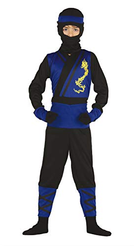 Guirca 87476 - Ninja Azul Infantil Talla 10-12 Años