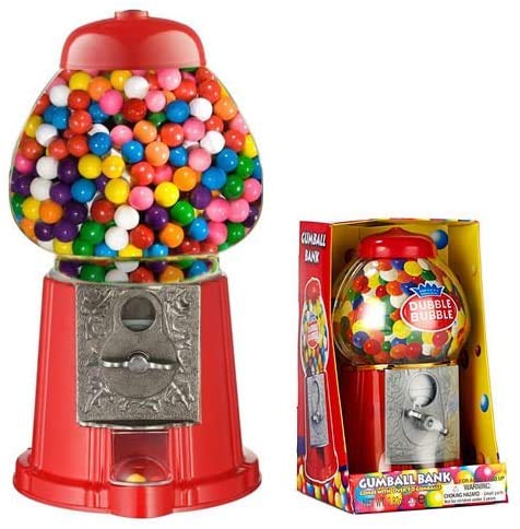 GUMBALL VENDING MACHINE DISPENSER SWEET BUBBLEGUM FUN KIDS TOY CHEWING GUM NEW by eBuzz LTD