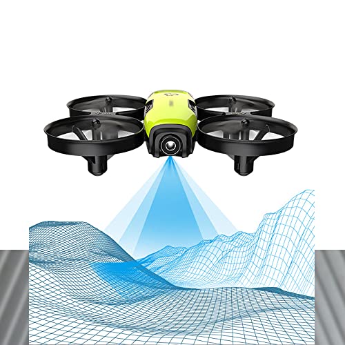 GUOGUOSM Para niños y principiantes Drone RC Quadcopter Suspensión inteligente de altura fija con giroscopio y luces LED, regalo de juguete para interiores y exteriores para niños niñas, helicóptero r