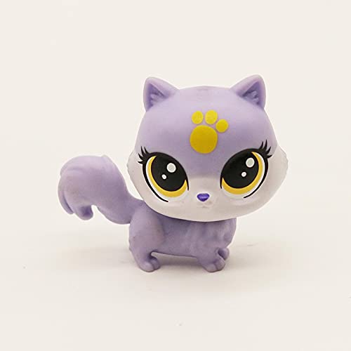 GXYMF Tienda de Mascotas Vieja Suelta Juguetes Figura de Cachorro de Gato Mini Figuras de Juguete Juguetes clásicos para Mascotas pequeñas Compre 5 y   obtenga 2   4-5 cm Negro