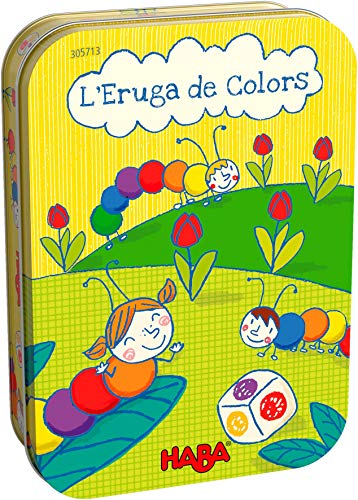 HABA 305713 - L' Eruga de Colors, JOC de daus, a Partir de 3 anys