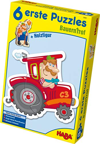 HABA 3900 - Puzzle Infantil, diseño de Granja