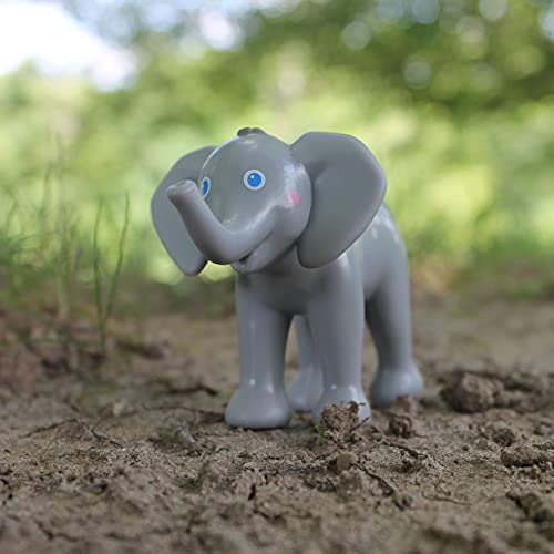 HABA Little Friends 304756 - Bebé Elefante de plástico Resistente para Jugar Durante Mucho Tiempo, a Partir de 3 años