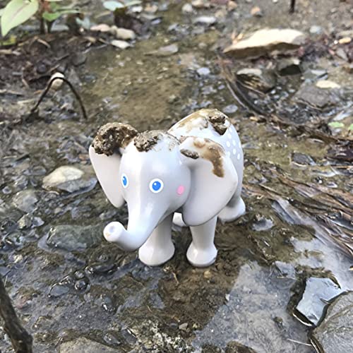 HABA Little Friends 304756 - Bebé Elefante de plástico Resistente para Jugar Durante Mucho Tiempo, a Partir de 3 años