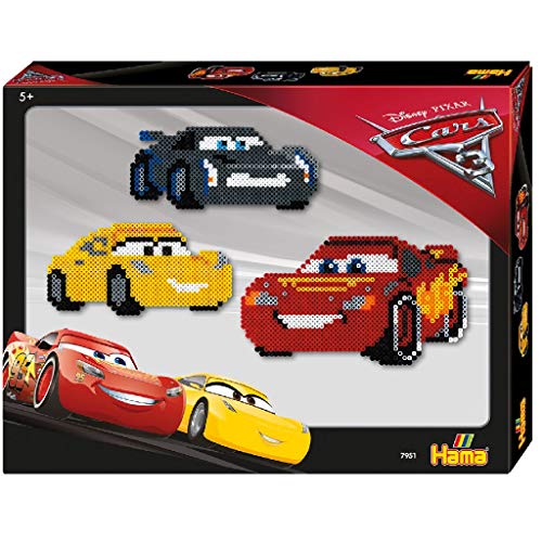 Hama Disney Cars 3 - Kits de mosaico (5 año(s), Colores surtidos, CE, 4000 pieza(s), Caja)