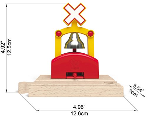 Hape- Campana del Tren Automatic Bell Signal (Barrutoys E3706)