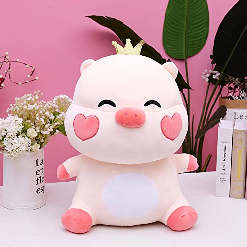 Happy Crown Angel Pig Juguete De Felpa Grandes Y Pequeños Muñecos De Peluche Almohada para La Siesta Ropa De Cama Almohada Animal Cojín Regalo Creativo Juguete De Peluche