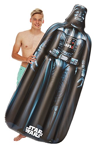 Happy People- Star Wars Darth Vader Ja Colchón Hinchable, Color Blanco (16346)