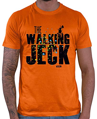 Hariz The Walking Jeck Carnaval - Camiseta para hombre naranja S