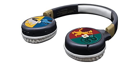 Harry Potter Auriculares Bluetooth 2 en 1 - Estéreo inalámbrico, seguro, plegable, ajustable, HPBT010HP