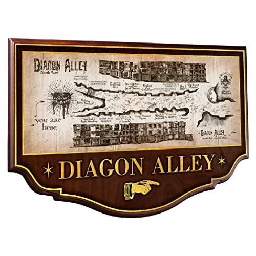 Harry Potter Escudo Diagon Alley 43 x 28 cm