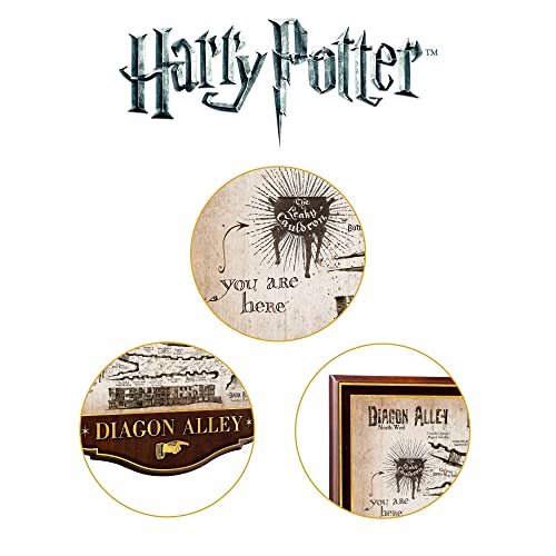 Harry Potter Escudo Diagon Alley 43 x 28 cm