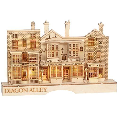 Harry Potter pueblo by D56, Figura Callejón Diagon Alley, para coleccionar, Enesco